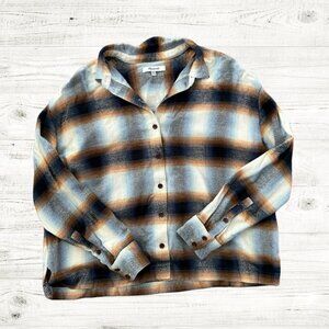 Madewell Flannel Westlake Shirt‎ in Allen Plaid XXS